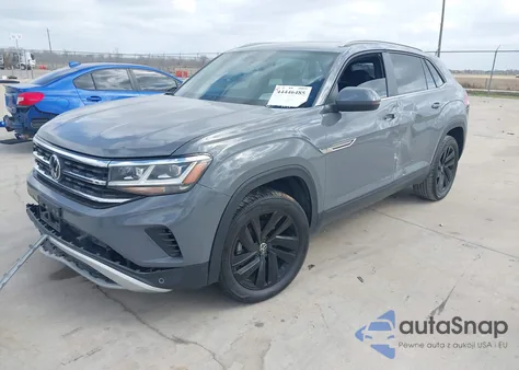 2022 Volkswagen Atlas Cross Sport 3.6L V6 Se W/Technology from USA, damaged, VIN 1V2JE2CAXNC228453